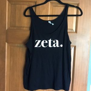 Zeta tank top